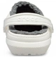 Женские сабо с мехом CROCS Classic Lined Clog 39 белый/серый 203591 - изображение 12