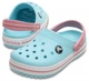 Детские сабо Crocs Kids' Crocband™ Clog 21 холодно-голубой/белый 204537 - изображение 6