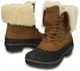 Женские зимние ботинки Crocs Women’s AllCast II Luxe Boot 37 (EU 37-38) коричневый 203431 - изображение 11
