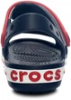 Детские сандалии Crocs Crocband Sandal Kids 23 темно-синий/красный 12856 - изображение 4