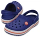 Детские сабо Crocs Kids' Crocband™ Clog 27 Ярко-синий/оранжевый 204537 - изображение 9
