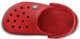 Детские сабо Crocs Kids' Crocband™ Clog 32 Красный/серый 204537 - изображение 10