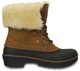 Женские зимние ботинки Crocs Women’s AllCast II Luxe Boot 36 (EU 36-37) коричневый 203431 - изображение 6