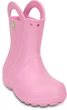 Детские резиновые сапоги (дождевики) Crocs Handle It Rain Boot Kids 28 светло розовый 12803 - изображение 11