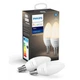 Розумна лампочка Philips Hue E14, BT, DIM, White, 2шт (929002039904) - зображення 1