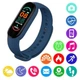 Смарт часы FitPro Smart Band M6 фитнес синий - изображение 3
