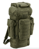 Рюкзак тактичний військовий BRANDIT Combat Molle Olive 65L - зображення 1