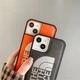 Шкіряний чохол для iPhone 11 Pro Max TNF із захистом на бортиках Помаранчевий - зображення 4