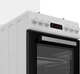 Комбінована плита з чавунними решітками Beko FSE52332DWDS - изображение 3