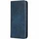 Чохол-книжка Leather Fold для Xiaomi Redmi A5 Global/Poco C71 (171.8/77.8/8.3mm) (Темно-синій) - зображення 1