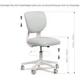 Дитяче крісло FunDesk Buono Grey (221782) - зображення 7
