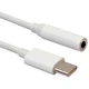 Перехідник Lapara USB Type-C Male - Audio AUX mini jack 3,5 mm Female (LA-Type-C-Audio-3.5mm white) - зображення 2