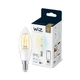 Розумна лампочка WiZ E14 4.9W(40W 470Lm) C35 2700-6500 філаментна Wi-Fi (929003017601) - зображення 1
