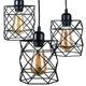 Люстра подвесная Light House LS-17192F-3 BK (300) черная - изображение 2