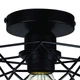 Люстра стельова Light House LS-17193F-1 BK чорна - зображення 3
