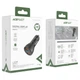 Автомобильное зарядное устройство ACEFAST B7 metal 45W (USB-A + USB-A) with digital display (AFB7B) - изображение 3