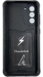 Чехол New Armor c кольцом-подставкой на Samsung Galaxy S21 FE черный - изображение 3