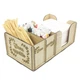 Органайзер-підставка для серветок, стіків цукру та зубочисток S-1(лхдф) на 5 відділень «CD» коричневий (8111120) - зображення 9