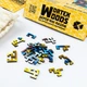 Дерев'яний пазл 40х50 см Wortex Woods Плавання по всесвіту 426 фігурних елементів PZL31011L - зображення 4
