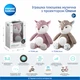 Игрушка плюшевая музыкальная с проектором Canpol babies Олененок 24 см Розовый (77/206_pin) - изображение 14
