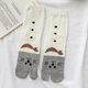 Носки с двумя пальцами Котенок Kiki Sox 36-40 женские белый - изображение 1