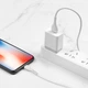USB кабель для iPhone с разъемом Lightning HOCO X37 Cool Power. (2,4 А, 1m). White - изображение 6