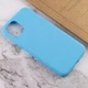 Силиконовый чехол Epik Candy для Apple iPhone 14 Plus (6.7") Голубой - изображение 4