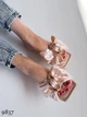 Женские шлёпки Sweet Shoes Эко кожа (9837) 41 26 см Бежевые - изображение 9