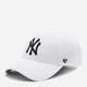 Кепка 47Brand Yankees B-MVP17WBV-WHF One Size Белый/Серый (190182642836) - изображение 1