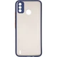 Чохол Fiji Matt для Tecno Spark 6 Go (KE5) бампер матовий Blue - зображення 2