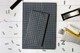 Записник Paper-Oh Quadro B5 / Нелінований Сірий на Чорному (9781439790557) - изображение 4