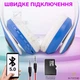 Навушники з котячими вушками Бездротові Wireless headphones Cat ear AKS-28 сині з Bluetooth гарнітурою та LED підсвічуванням - зображення 4