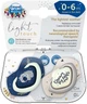 Пустышка силиконовая Canpol babies Sleepy koala симметричная 0-6 месяцев 2 шт Синяя (22/658_blu) - изображение 2