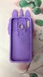 Чехол силиконовый 3D Case с переливающимися блёстками для Samsung Galaxy А30 2019 / А20 Единорог Фиолетовый - изображение 2