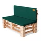 Комплект подушек для садовой мебели SanchoBAG Оксфорд Темно-зеленый 120x40x5/120х55x5 см (pdm-4013-so105-40) - изображение 1