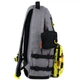Рюкзак для подростка Kite Education K22-949L-1 760 г 44x29.5x15 см серый, желтый - изображение 6