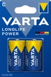 Батарейка VARTA Longlife Power 1.5V C/LR14 (2шт) - изображение 1