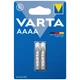 Батарейка VARTA AAAA / LR61 1.5V блистер 2 шт - изображение 1