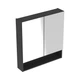 Зеркальный шкафчик Geberit Selnova Square 58,8 х 17,5 х h85 см, лава матовая (501.265.00.1) - изображение 1