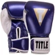 Перчатки для бокса и единоборств на липучке Title Boxing 3780 Blue-White 12 унций - изображение 1