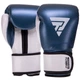 Перчатки для бокса и единоборств на липучке Zelart 3781 Blue-White 10 унций - изображение 1
