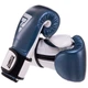 Перчатки для бокса и единоборств на липучке Zelart 3781 Blue-White 10 унций - изображение 3