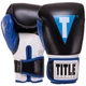 Перчатки для бокса и единоборств на липучке Title Boxing 3780 Black-Blue-White 8 унций - изображение 1