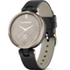 Смарт-часы Garmin Lily Cream Gold Bezel with Black Case and Italian Leather Band (010-02384-B1) - изображение 1
