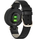 Смарт-часы Garmin Lily Cream Gold Bezel with Black Case and Italian Leather Band (010-02384-B1) - изображение 2