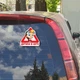 Наклейка автомобильная "Ребенок в авто девочка" 15х15 см DU-GARA (tab-0040-1) - изображение 2