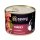 Консервы для собак Savory Dog Gourmand индейка 200 г (4820232630501) - изображение 1