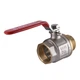 Кран шаровый прямой Solomon 1 1/2″ НВ КР PN40 В1002FM - изображение 2