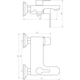 Смеситель для ванны Globus Lux Laguna GLA-0102N-10-BB - изображение 6
