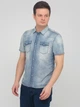 Джинсовая рубашка Jack & Jones 216204514 S (80182S) Синий - изображение 1